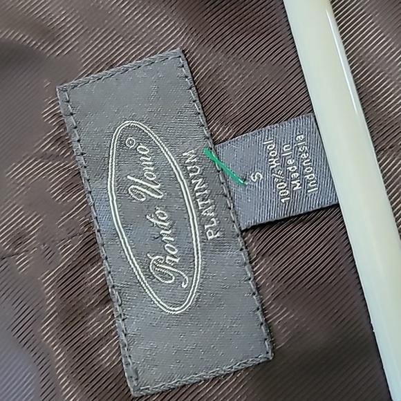 Pronto Uomo 100% Wool Formal Vest Size S Excellent pre-owned condition - Picture 9 of 10